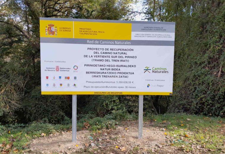 Recuperación del Camino Natural del Irati