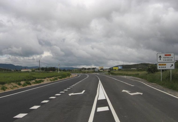 Carretera NA132 Variante de Aibar